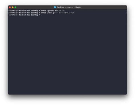 How to Change Mac Permissions via the Mac Terminal .